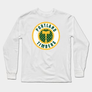 1976 Portland Timbers Vintage Soccer Long Sleeve T-Shirt